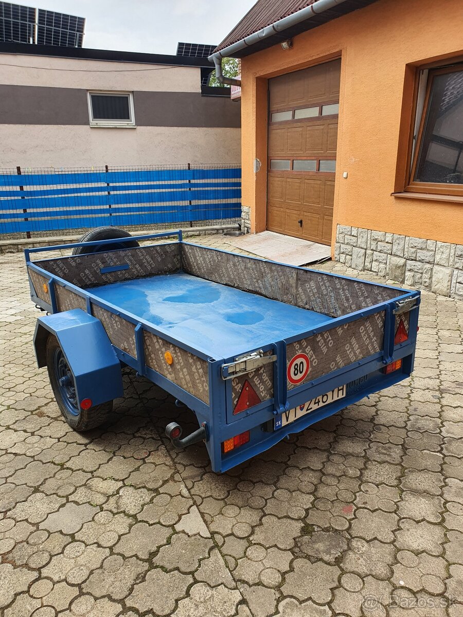 Predám prívesný vozík 2,5x1,4m - 4