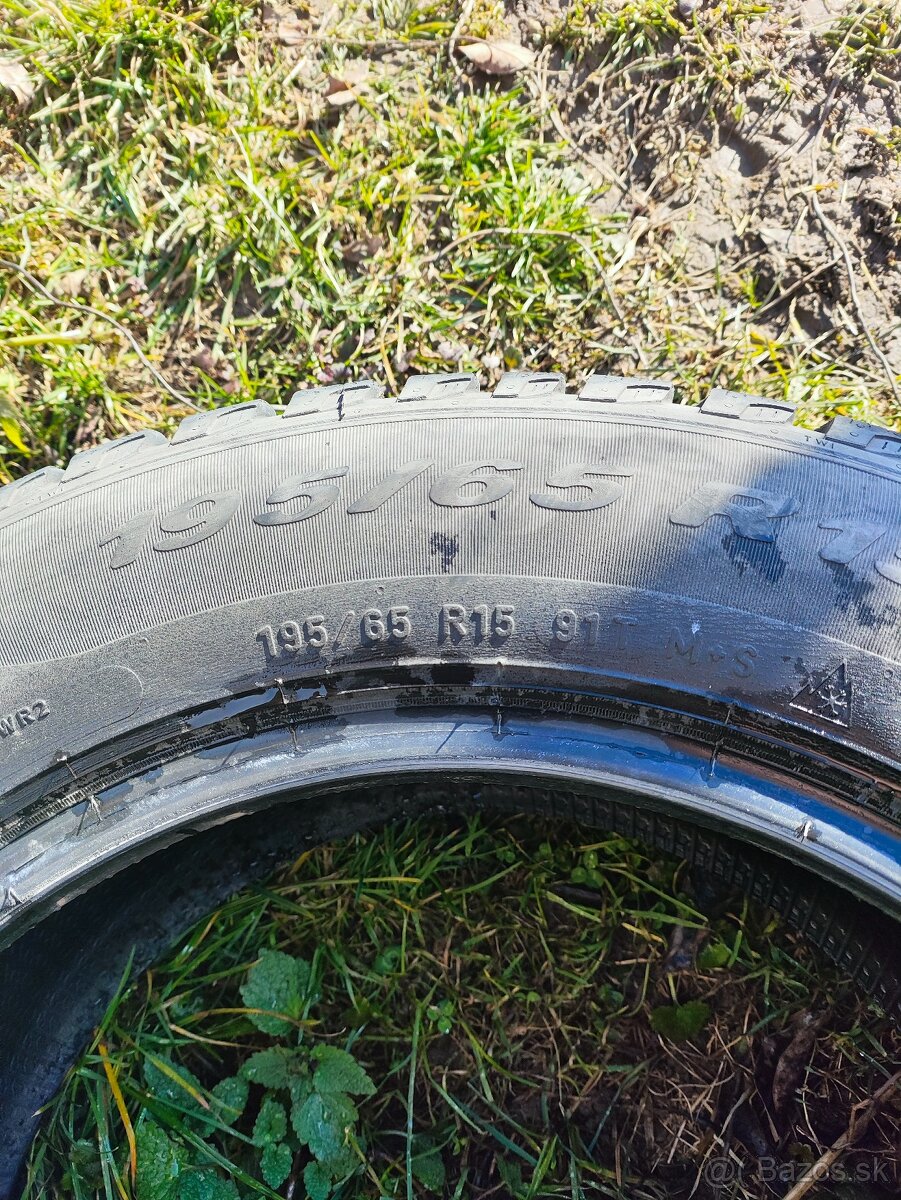 Zimné gumy 195/65 R15 - 4
