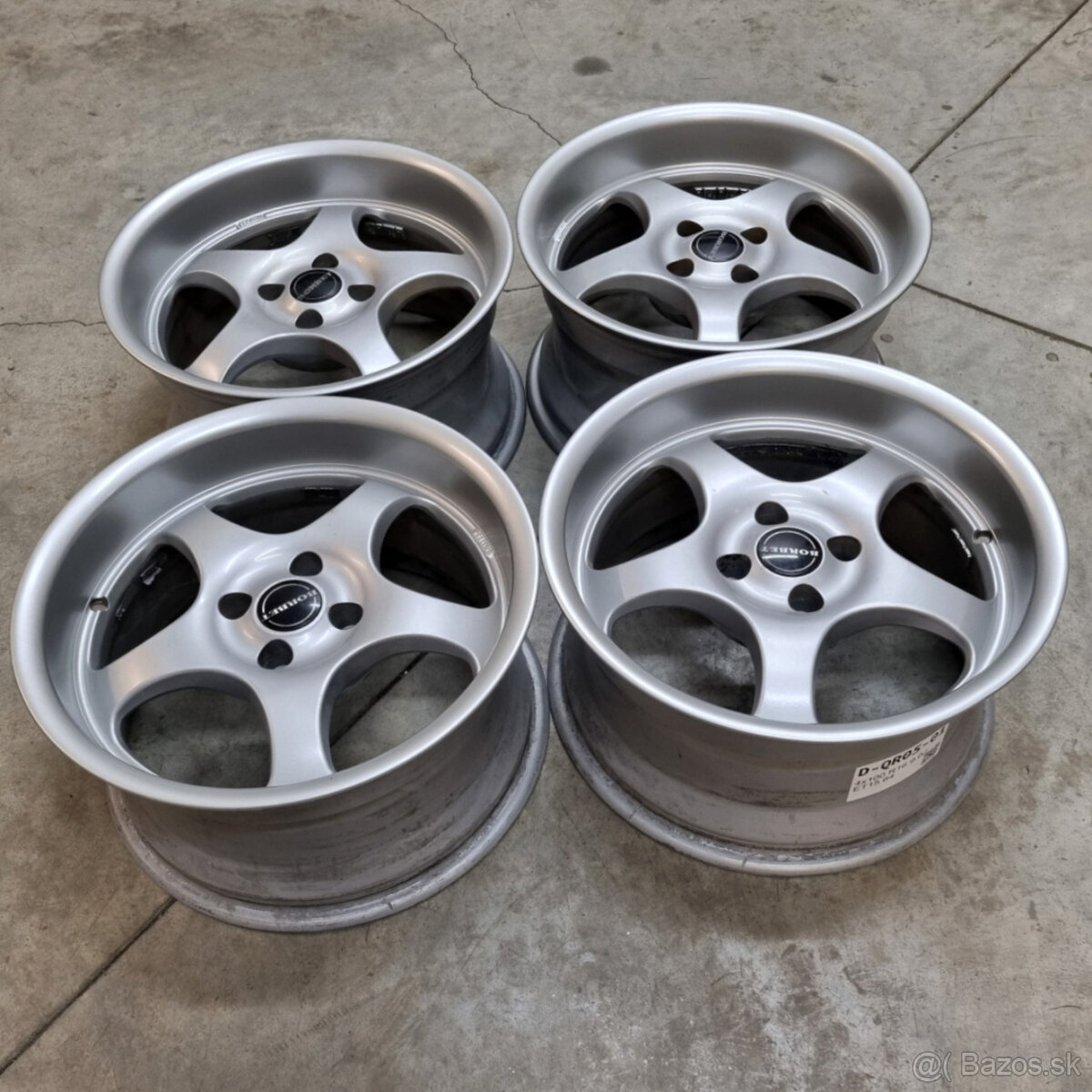 Hliníkové disky 4x100 R16 9J ET15 - 4