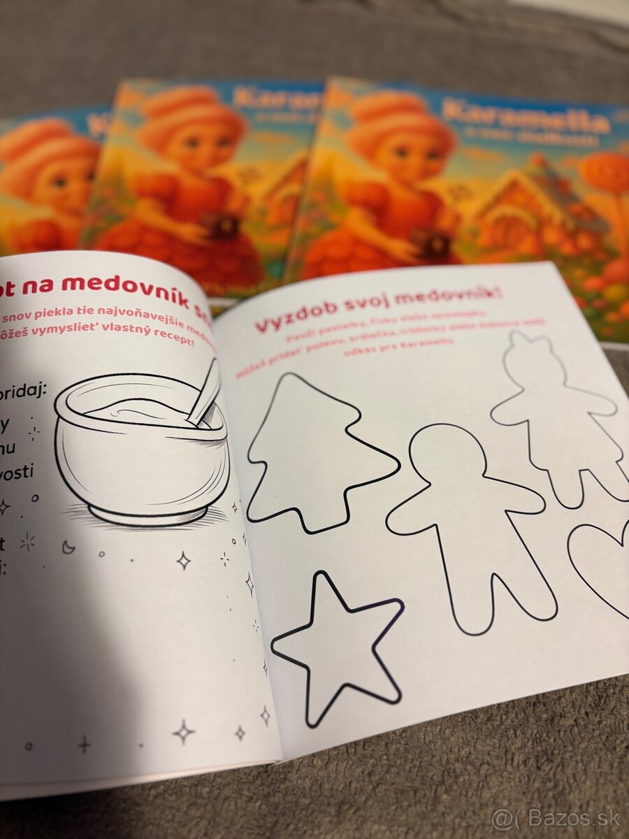 Karamella a svet sladkostí-interaktívna kniha pre deti - 4