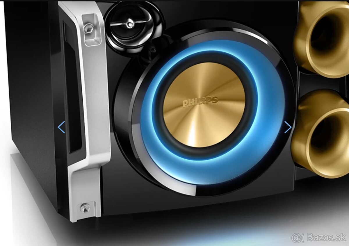 Predam philips FWP-2000 hifi system 300w ako novy malo pouzi - 4