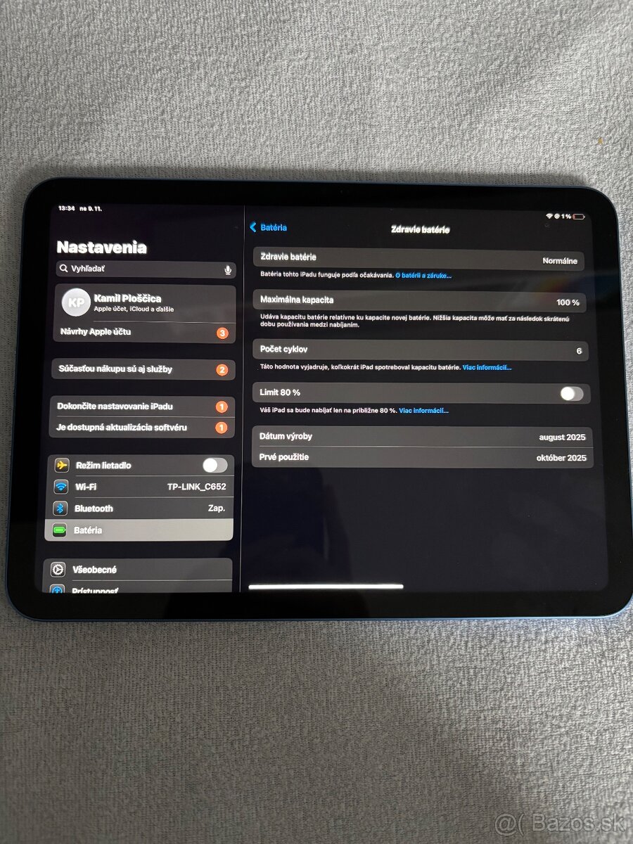 iPad 11" 2025 128GB (100% Stav) + Originálne balenie - 4