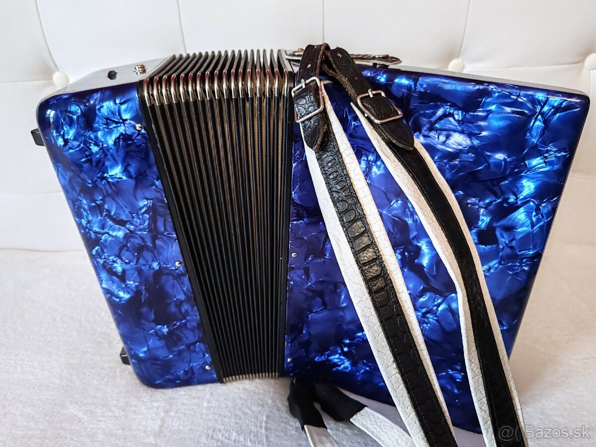 Predam akordeon Delicia Junior 72 bas., TOP stav... - 4