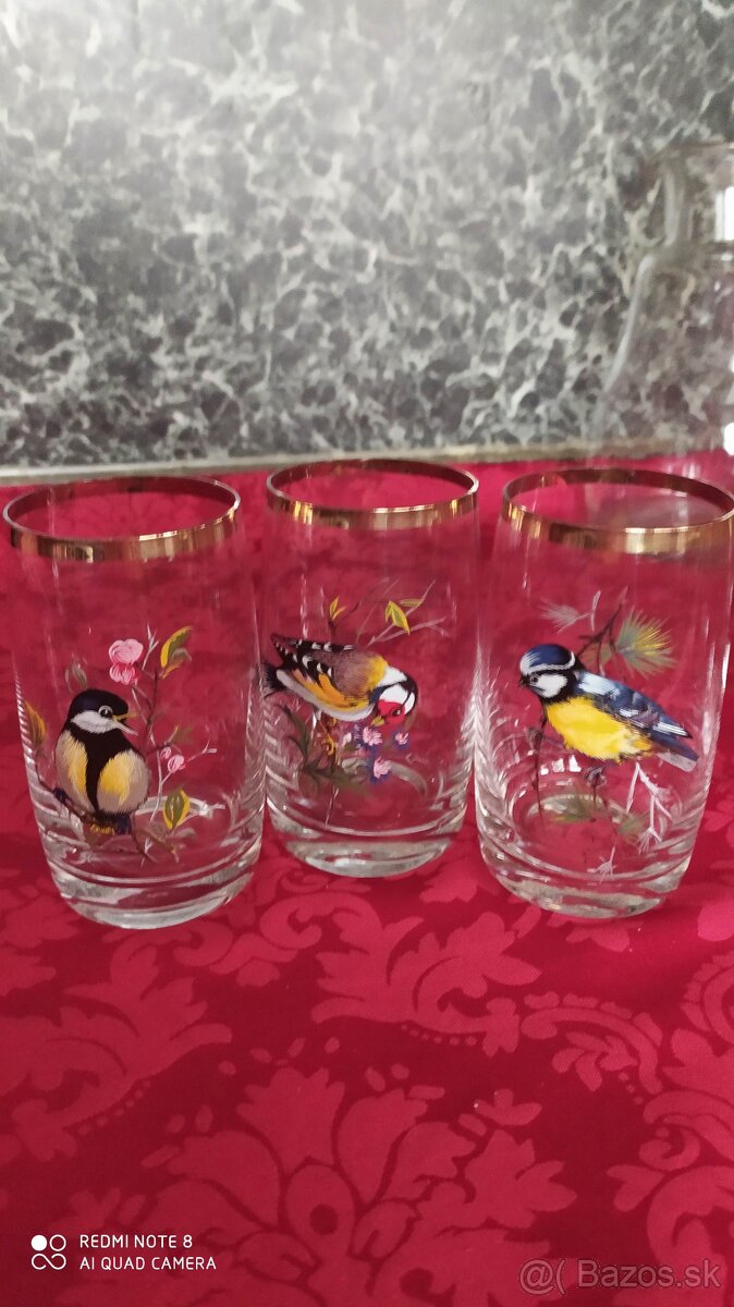 Retro krčah a poháre - 4