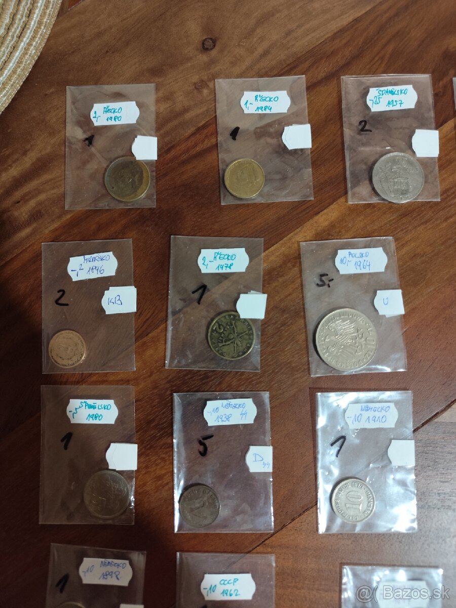 Staré mince mix - 4