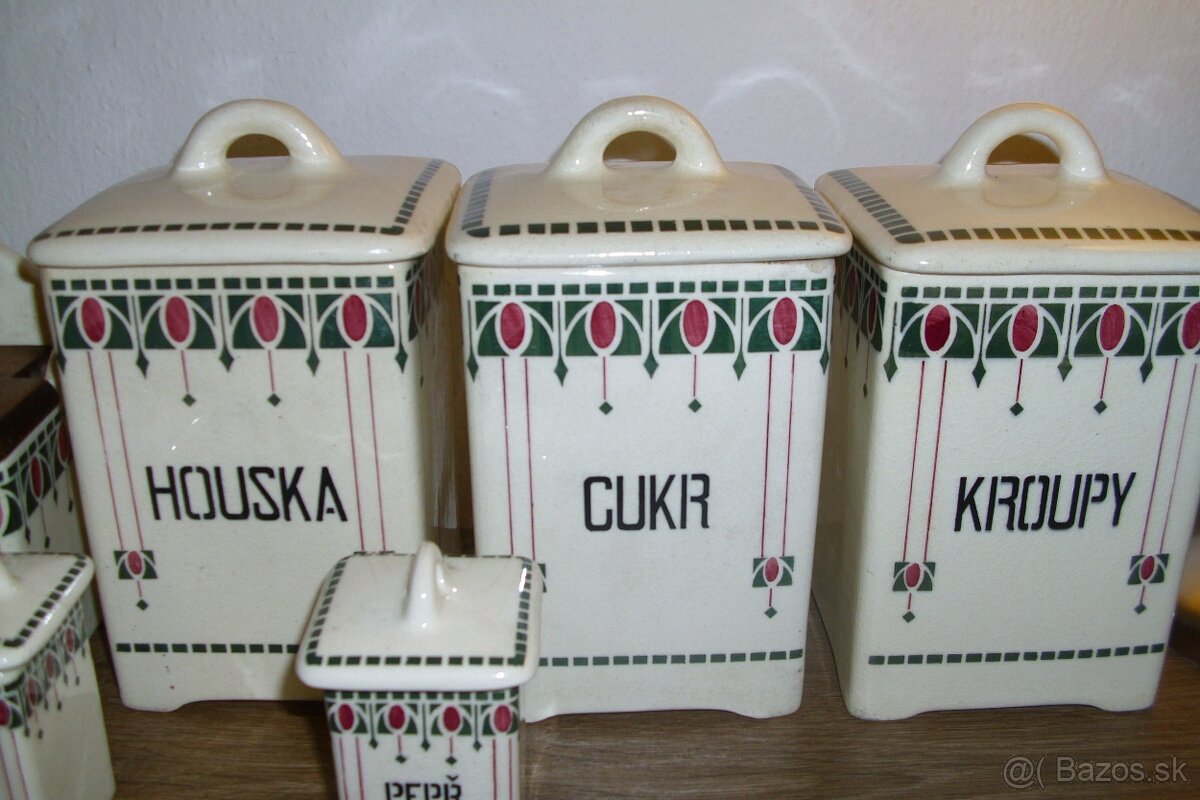 Secese-kameninové kořenky. - 4