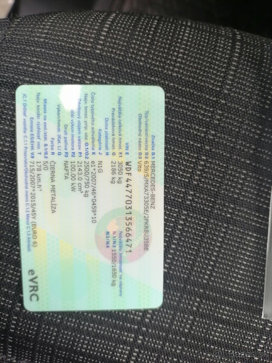 Mercedes Vito 2.2 100kw rok 2019 4x4 automat - 4