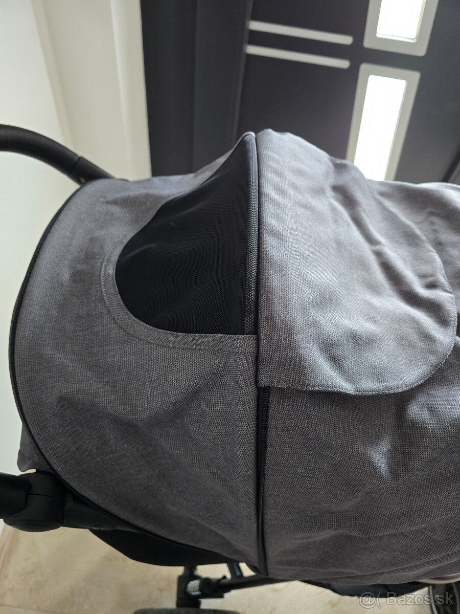 PETITE&MARS Kočík športový Royal2 šedý, čierna konštrukcia - 4