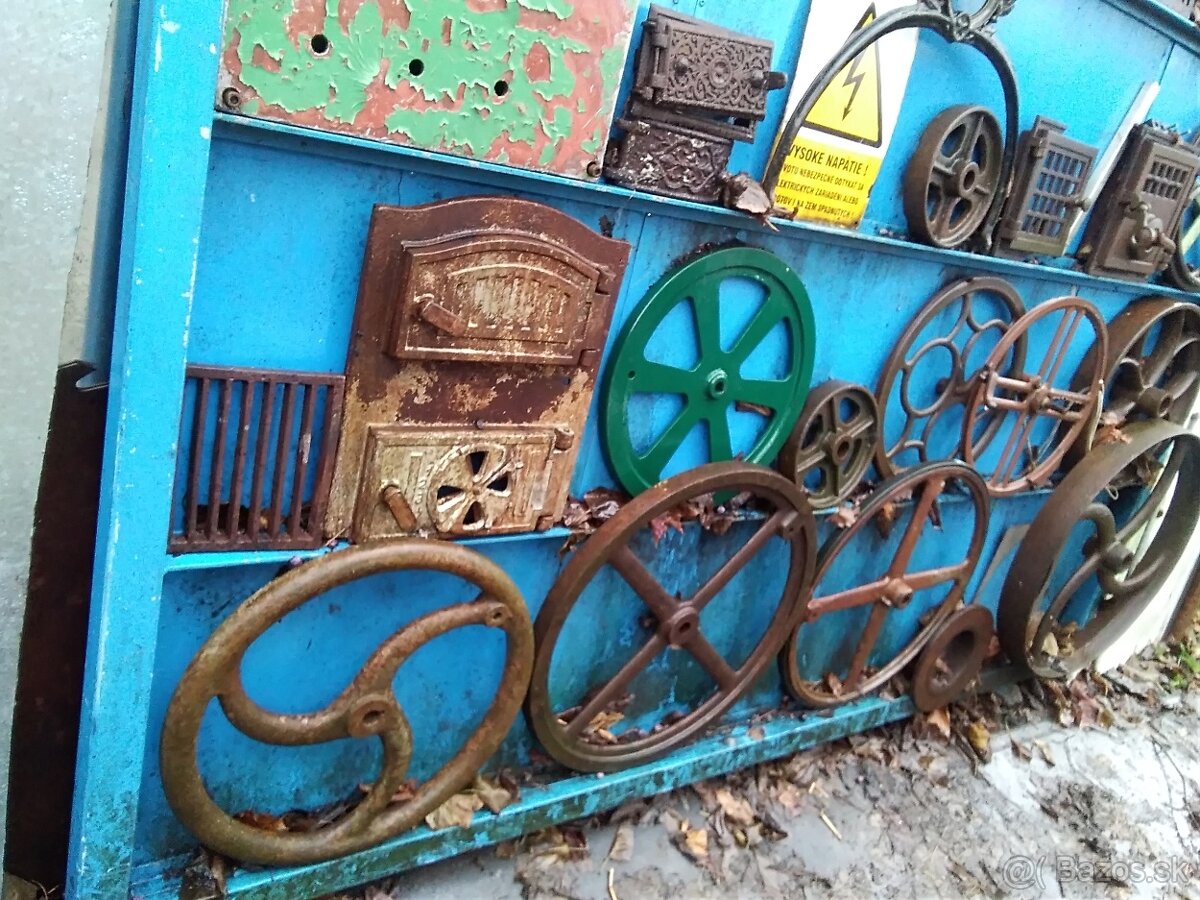 Predám liatinové mriežky, dvierka.. - 4