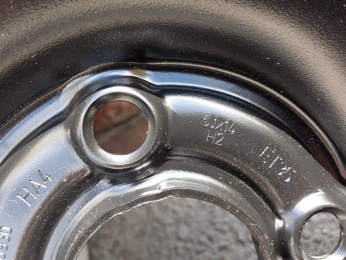 PREDAM 4X100 R14 REZERVU....VW/ŠKODA - 4