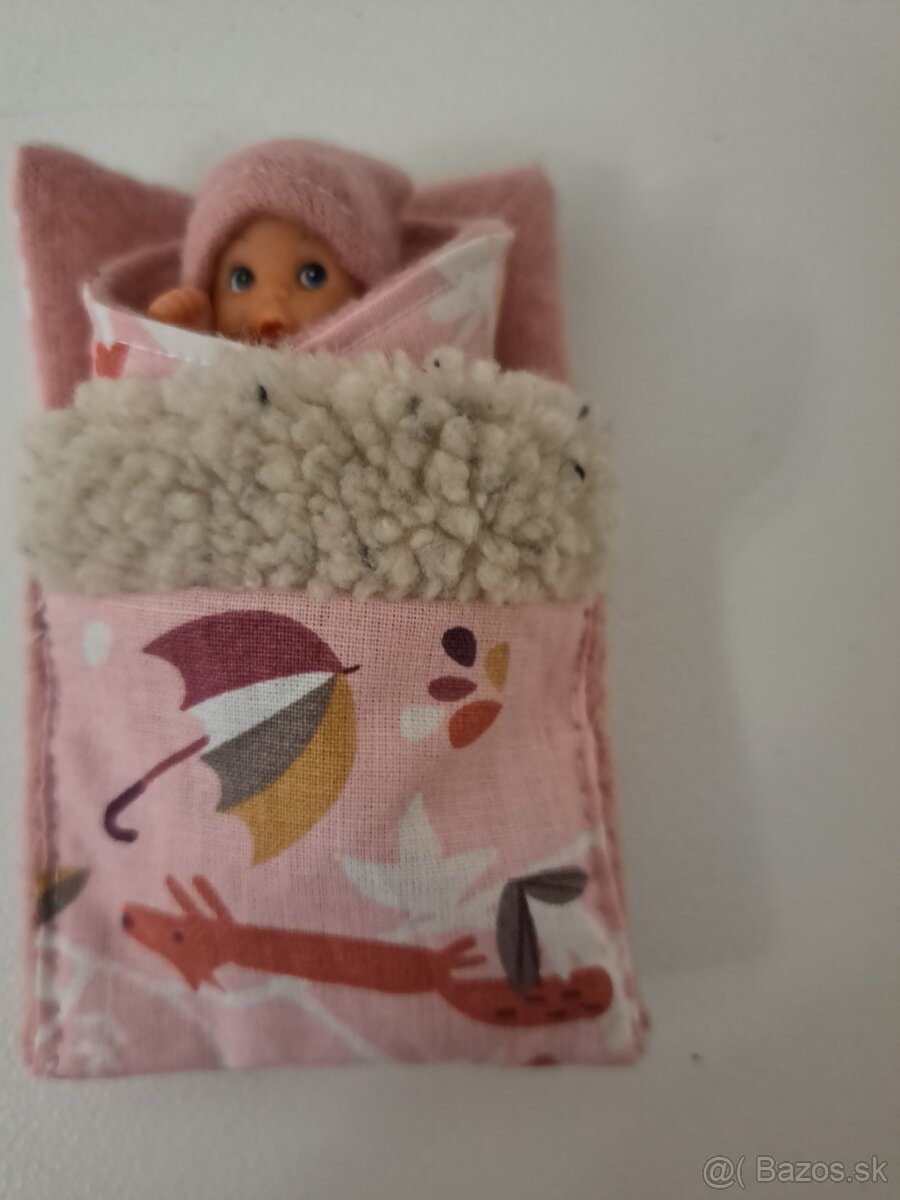 Fusaky a perinky pre Barbie bábätká (7-8 cm) - 4