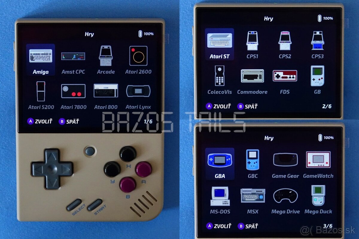 MIYOO Mini Plus nové „Super Game Boy“ 60 tisíc hier SK MENU - 4