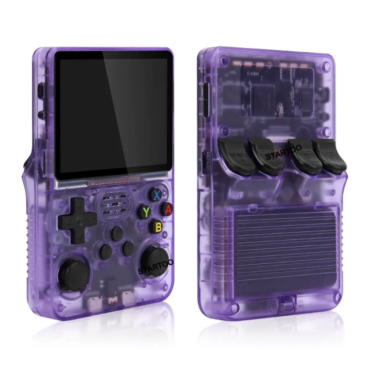 Predám novú purpurovú retro konzolu R36S-128GB. - 4