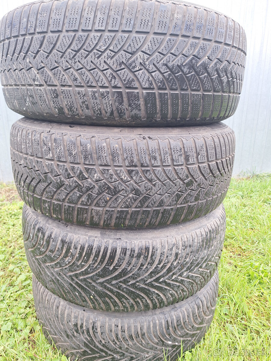 17 ALU 5X112 org.AUDI+Zimne pneu 225x55x17 - 4