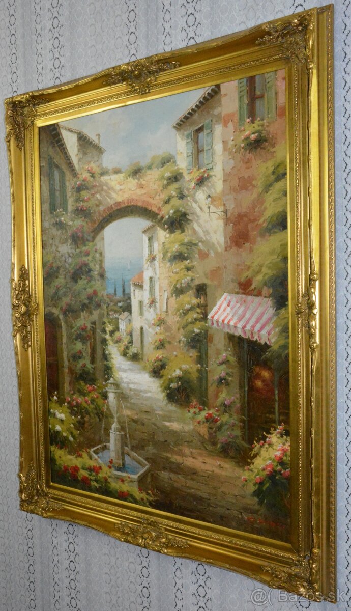 Obraz - U moře - olej na plátně - velký - 143 cm - 4