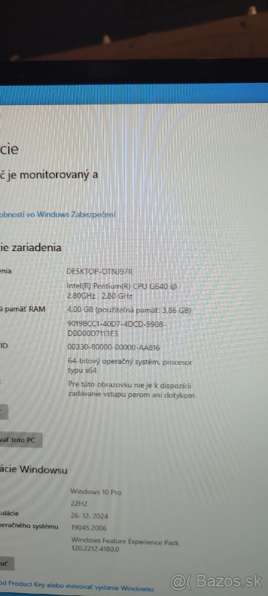 Fujitsu esprimo E710 - 4