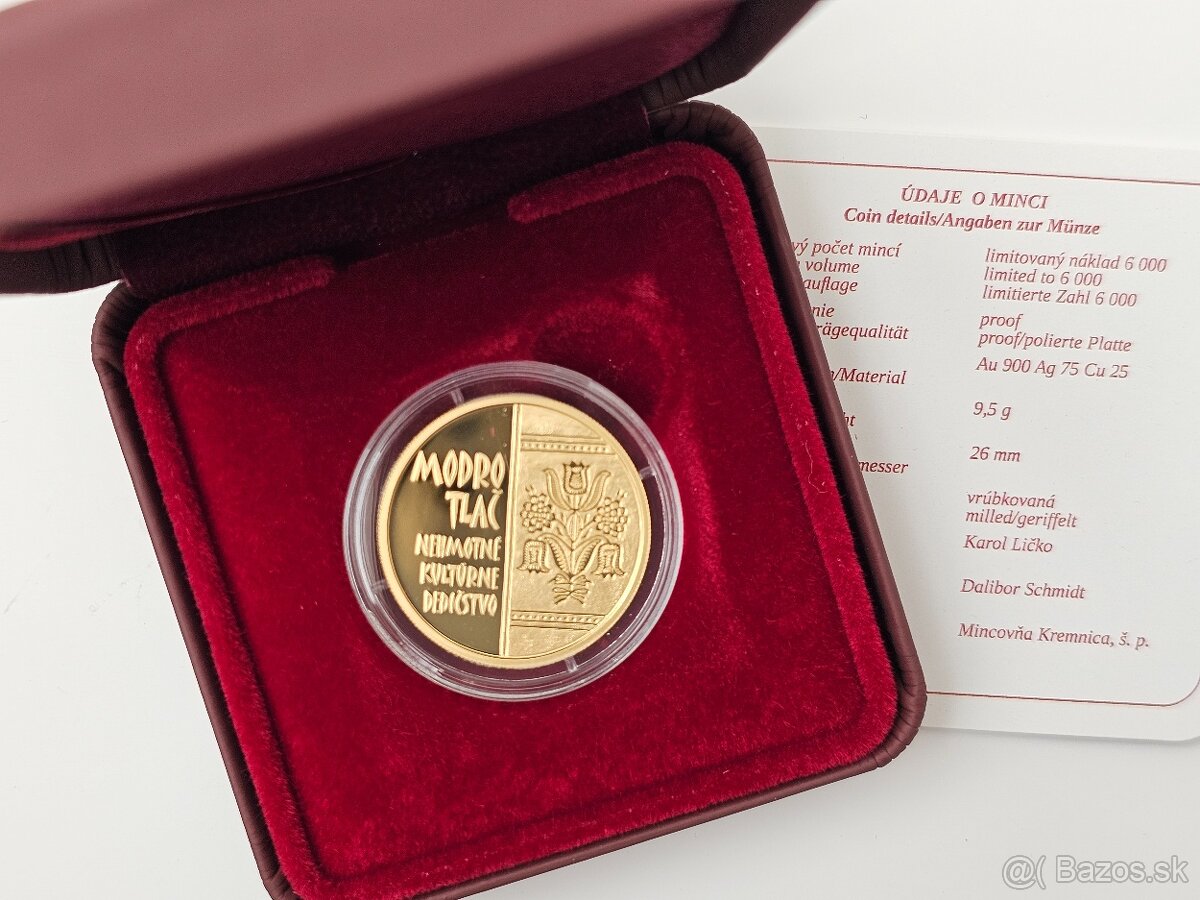 Predám 100Euro Modrotlač 2024 - 4