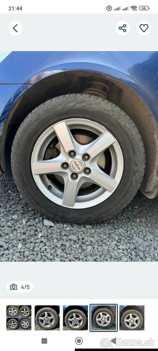 Volvo,Ford,Mazda r 15 ,5/108,leto. - 4