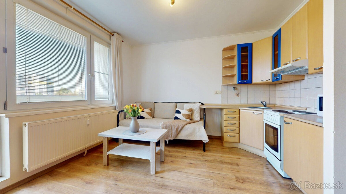 Garsónka s veľkou loggiou, Beňadická - 4