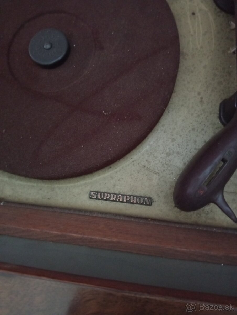 Predám zberateľský kúsok RADIO+GRAMO zn.Supraphon - 4