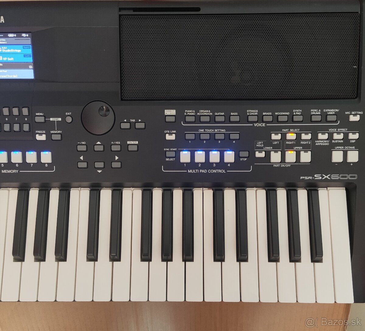 Klávesy Yamaha PSR SX 600 - 4