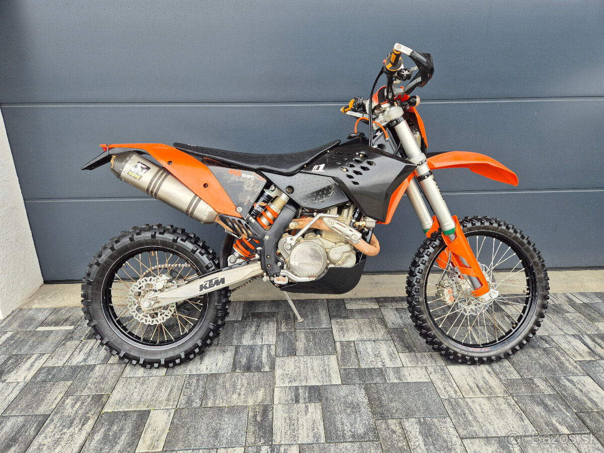 KTM EXC 450 Rok 2010 ŠPZ.