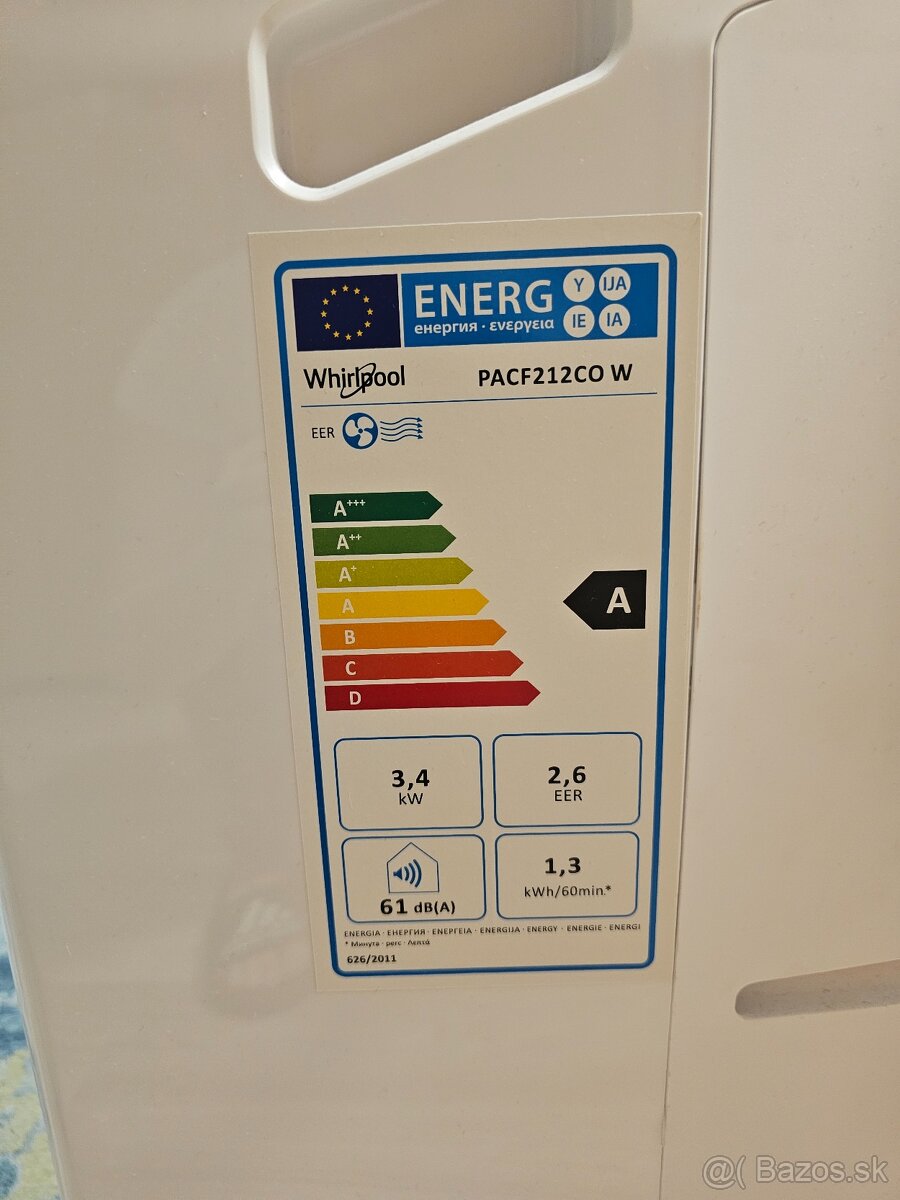 Mobilná klimatizácia - Whirlpool PACF212CO W - 4