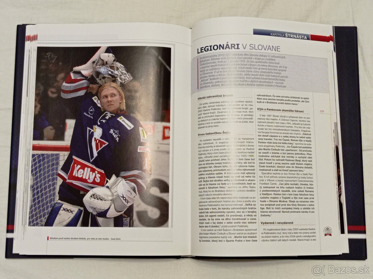 Kniha Hokej menom Slovan - 4