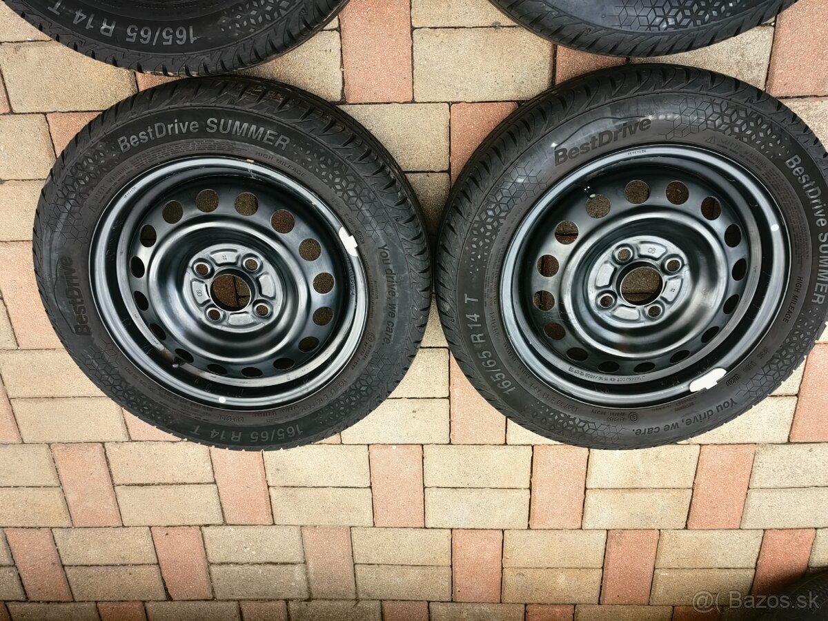 plechové disky 4x100 r15 - 4