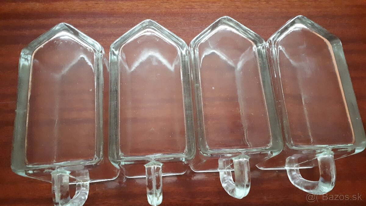 Sklenené šuflíkové dózy - 4