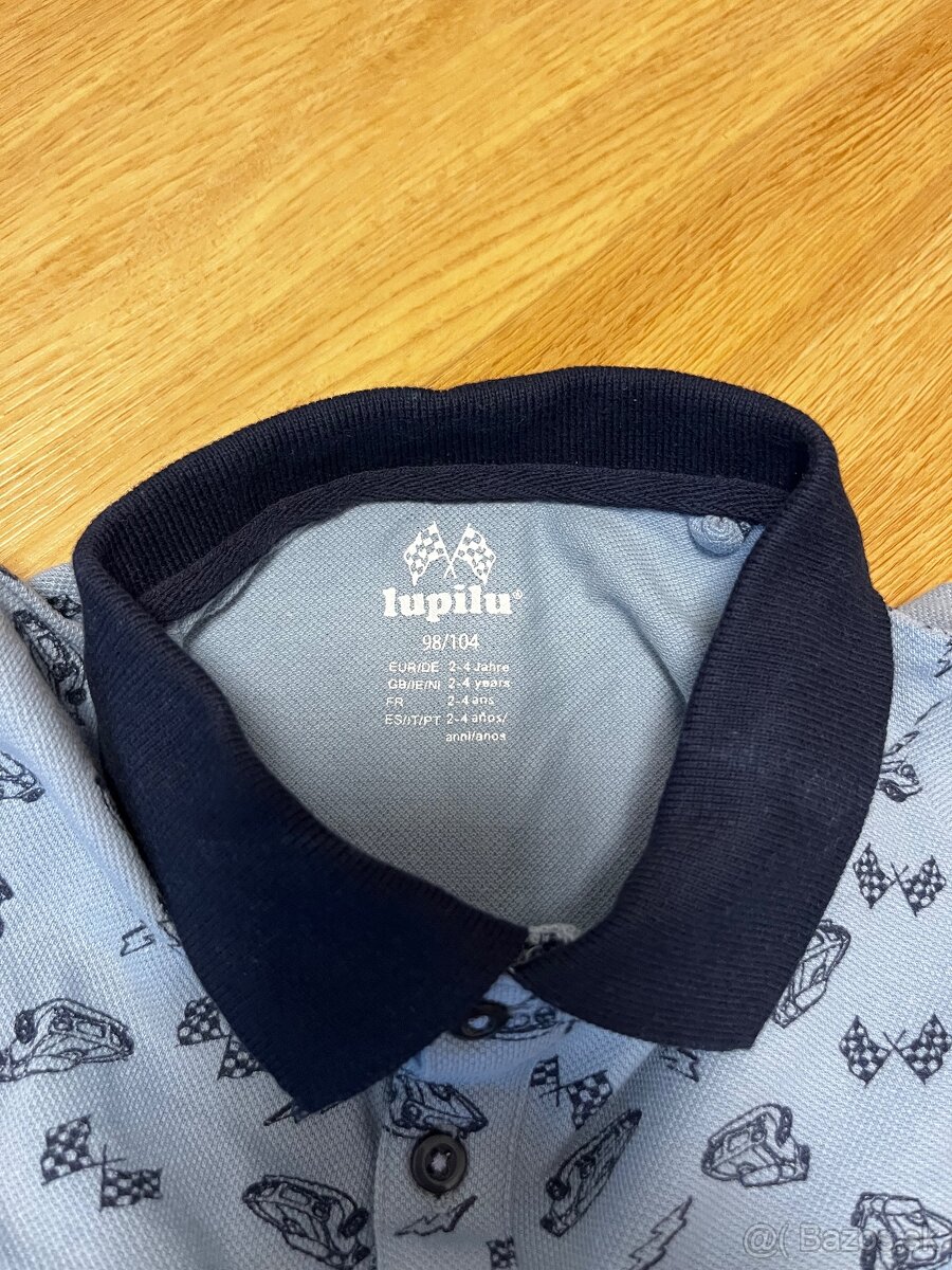 Chlapčenské polo tričká Lupilu, vel.98/104 - 4