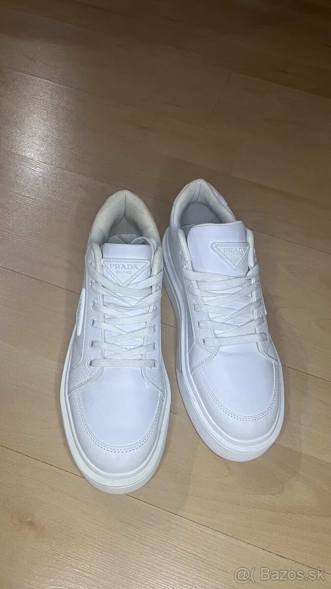 Prada tenisky biele 43 - 4