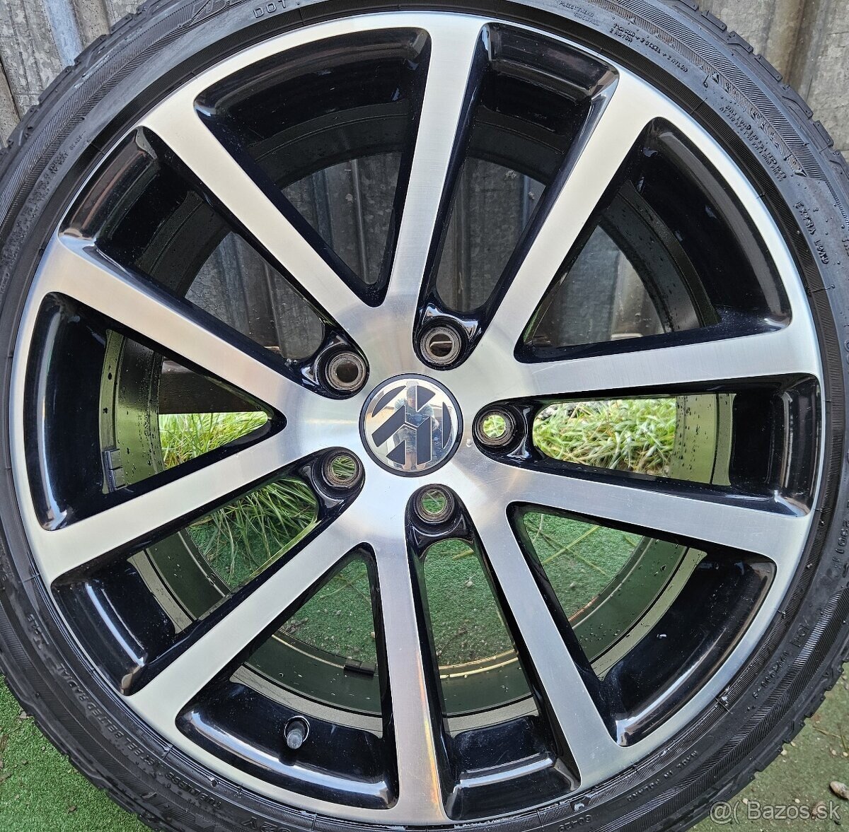 Originálne hliníkové disky VW - 5x112 r18 - 4