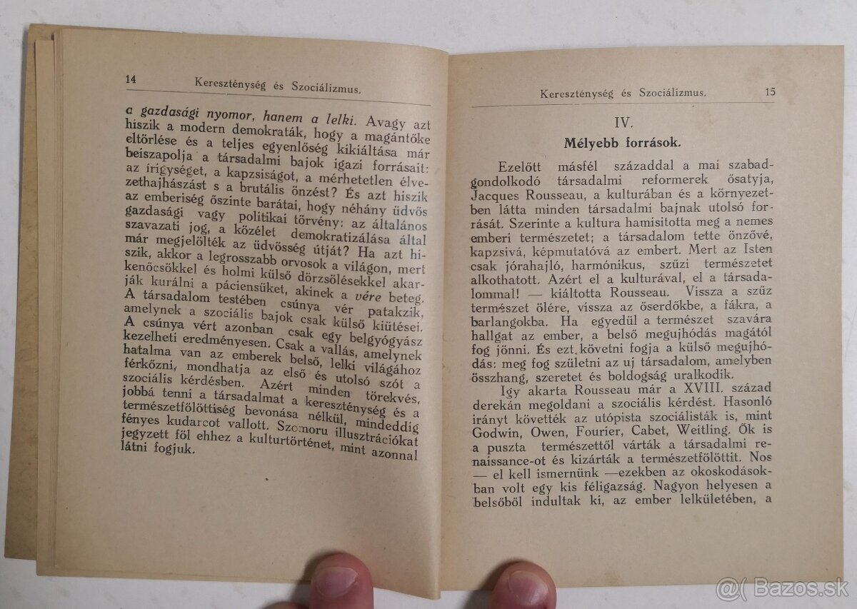 Kereszténység és Szociálizmus - Martinovich Sándor S. J. 19 - 4