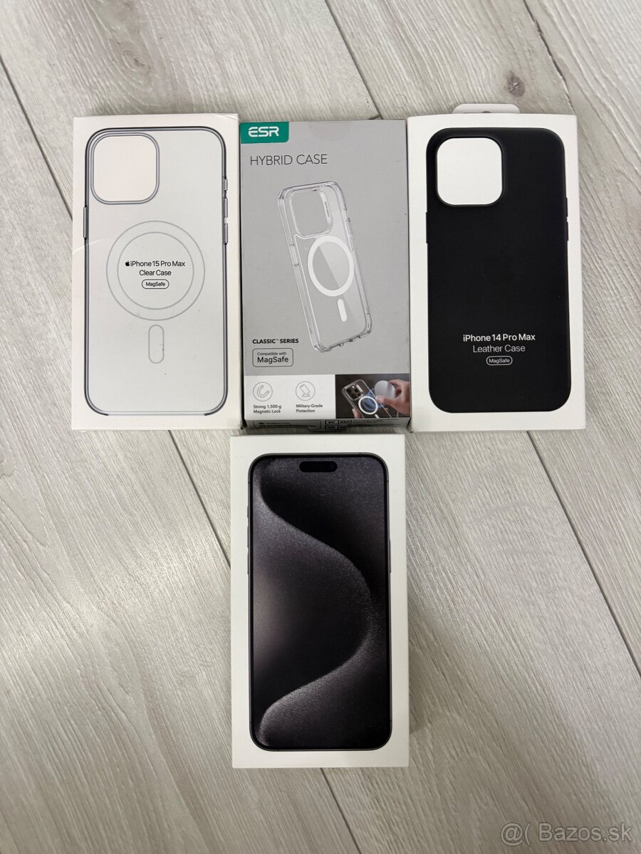 IPHONE 15 PRO MAX BLACK TITAN 256GB - 4