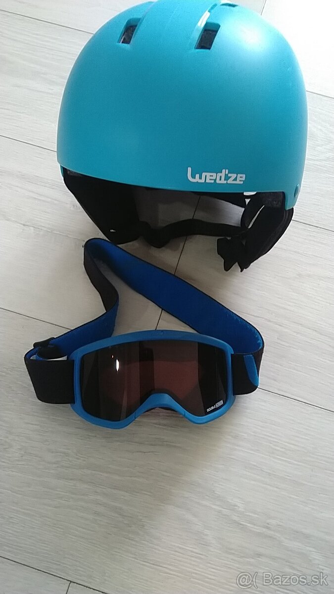 Lyžiarska prilba a okuliare - 4