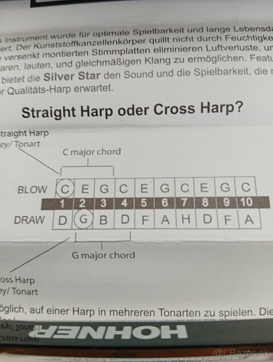 BLUES STYLE fúkacia harmonika - 4