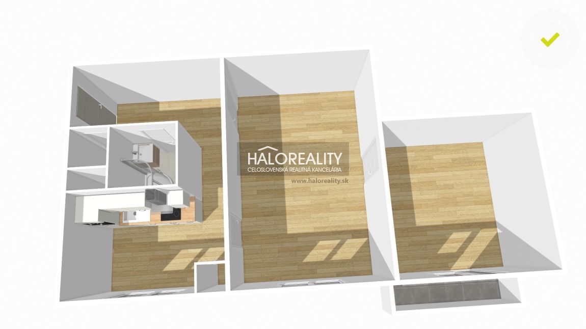 HALO reality - Predaj, dvojizbový byt Prievidza, Sídlisko Ža - 4