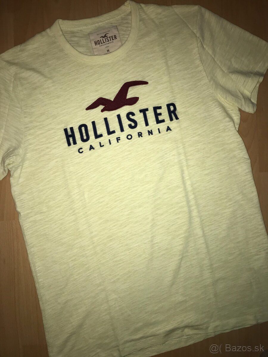 SÚPRAVA HOLLISTER: kraťasy + 2 x tričko veľ. M - 4