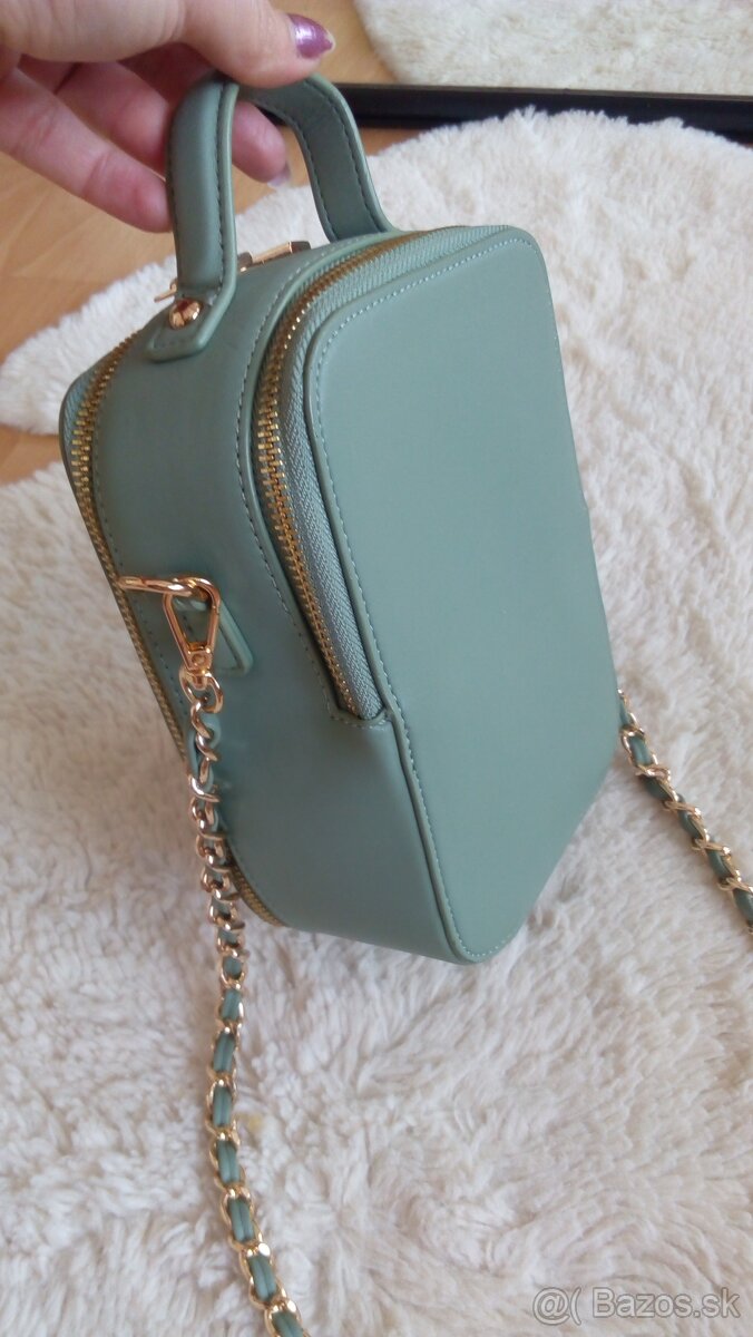 Crossbody kabelka mentolová - 4