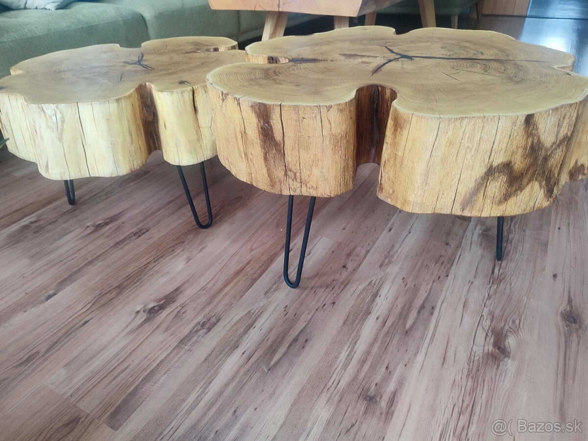 Konferenčný stolík z masívu - 4