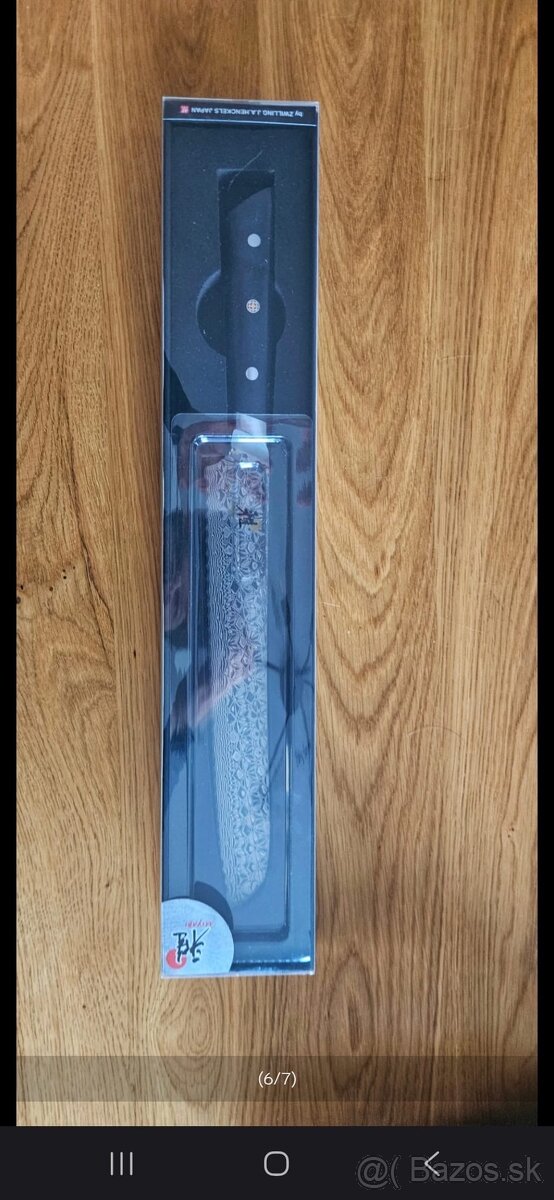 Predám Japonsky nôž na pečivo značky Mayiabi - 4