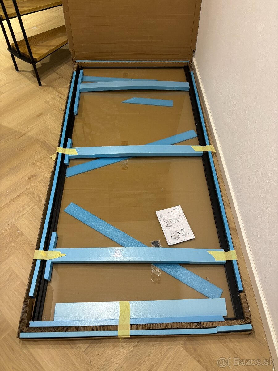 Mexen Exo, sprchovací kút s krídlovými dverami 70 x 95 cm - 4