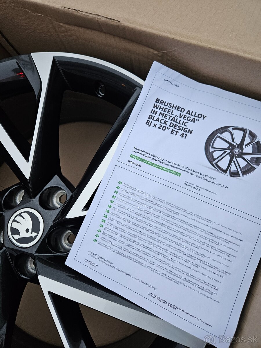 Nová alu kola Vega 20" Škoda Kodiaq - 4