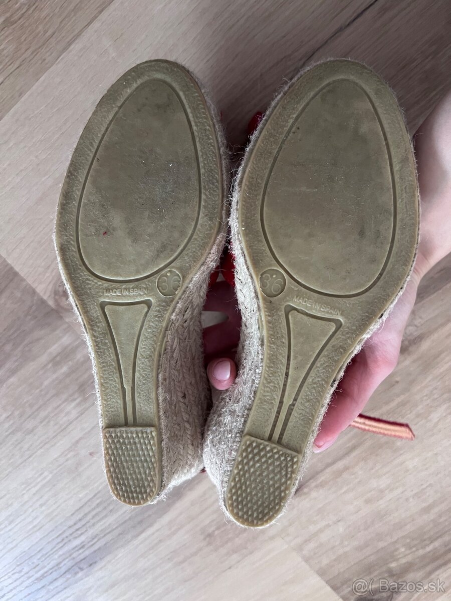 Dámske kožené sandále - 4