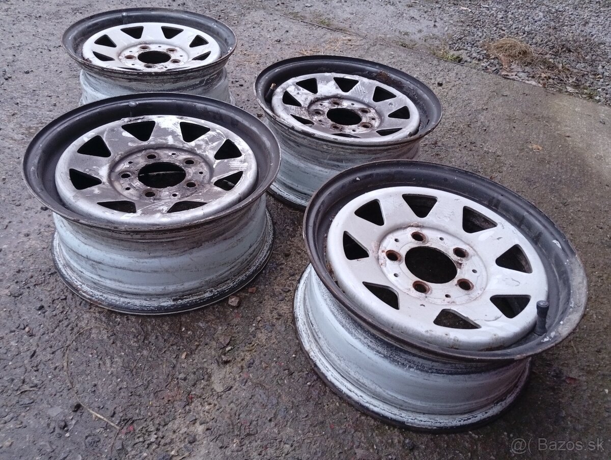 Plechové zosilnene disky - 4