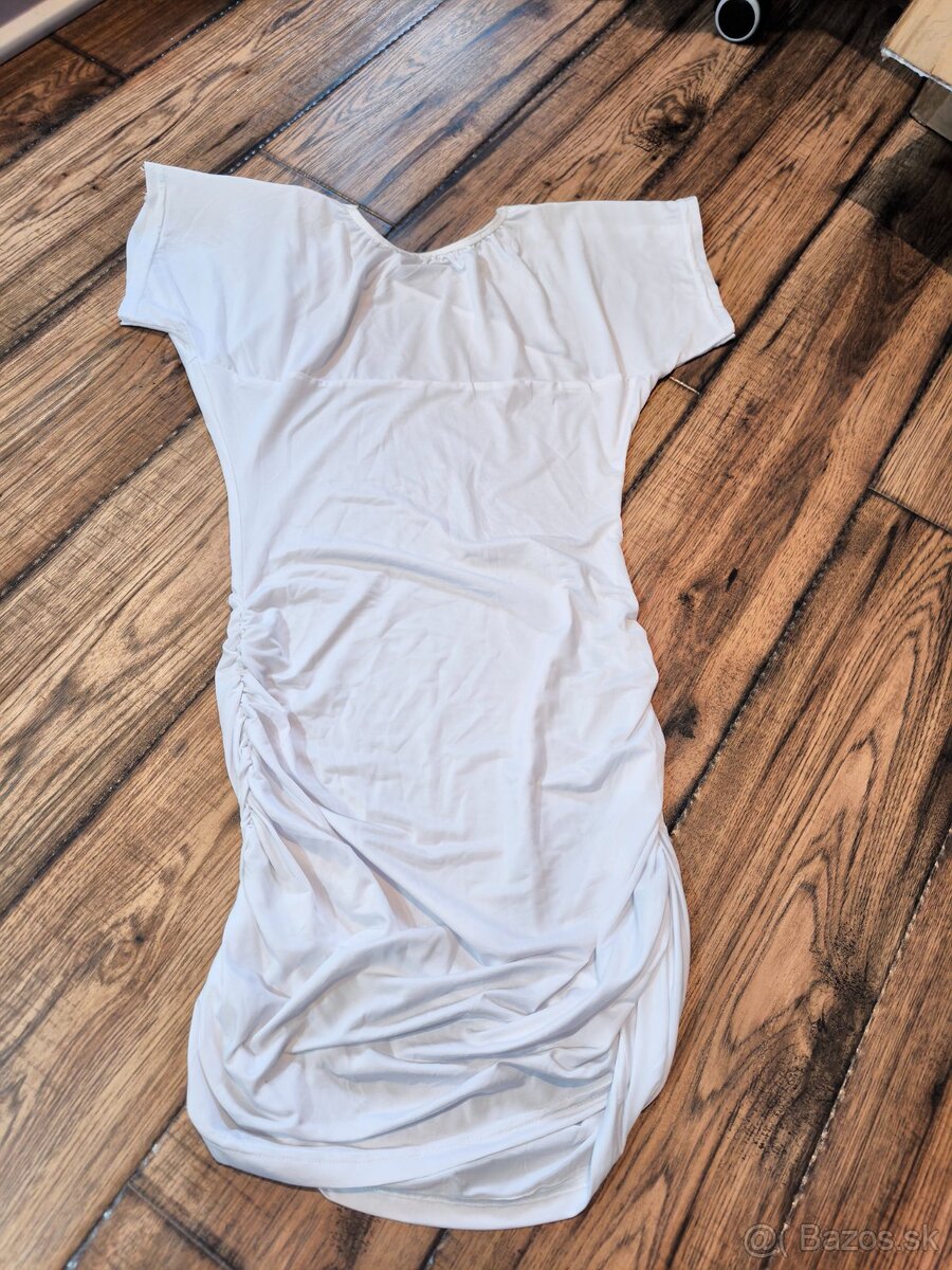 Červené šaty + biele ako darček - 4