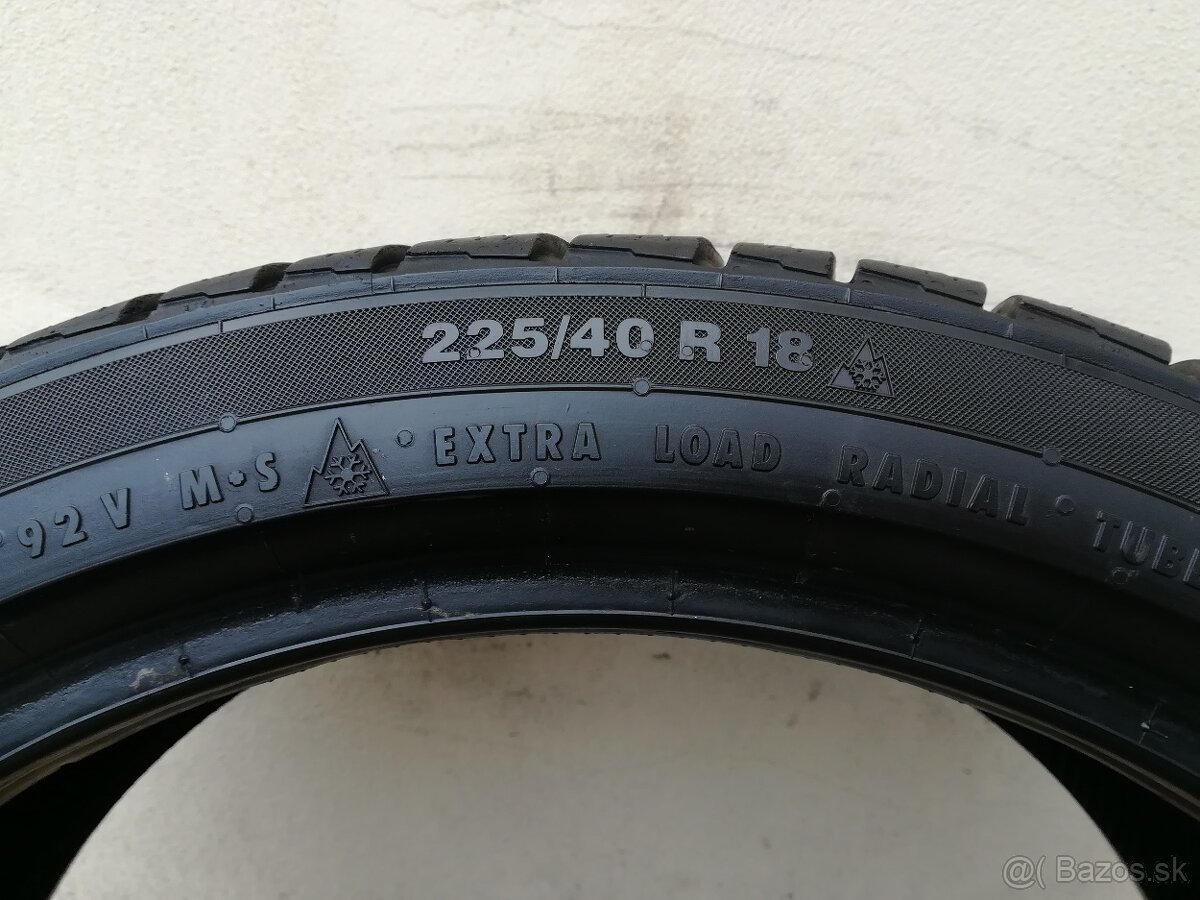 Zimné pneumatiky 225/40 R18 Continental Run Flat, 2ks - 4