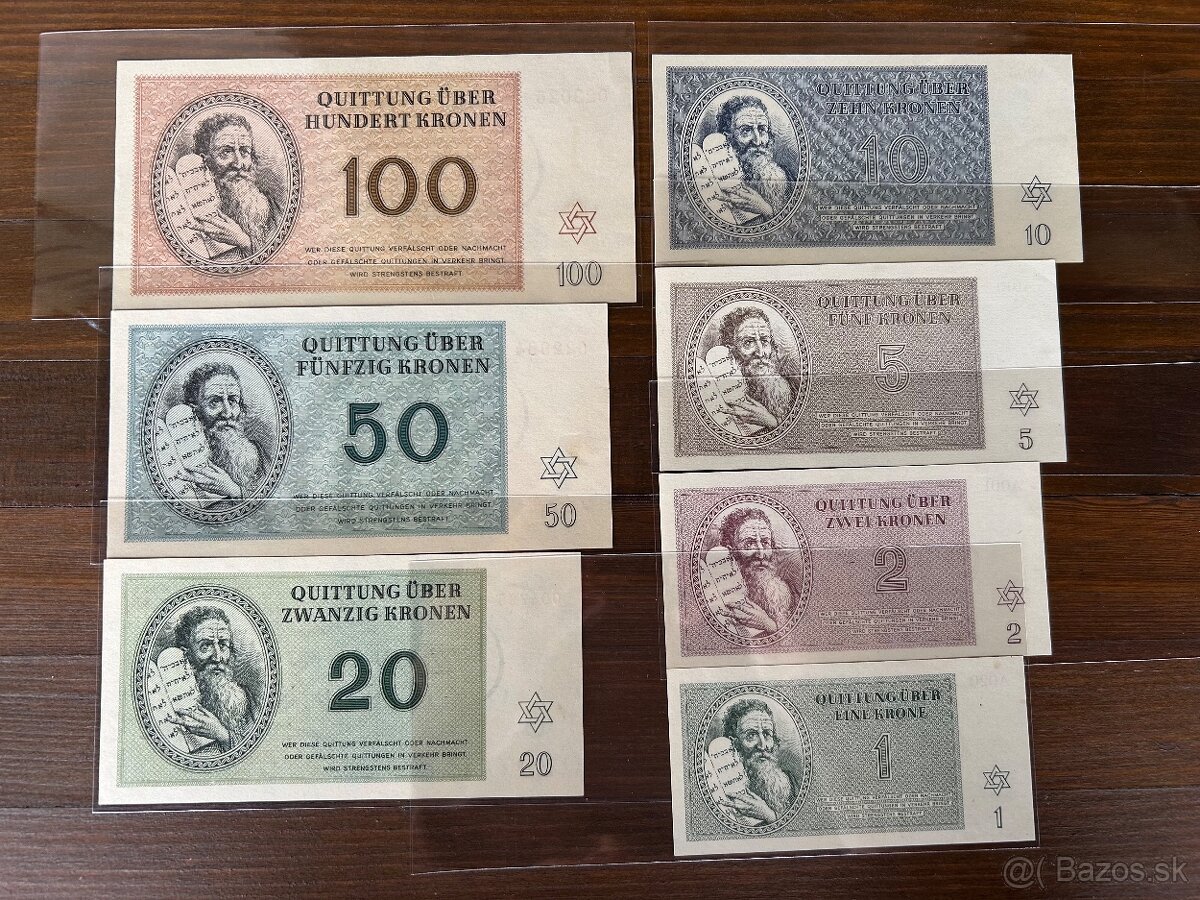 Terezínske bankovky – historická rarita z obdobia vojny - 4