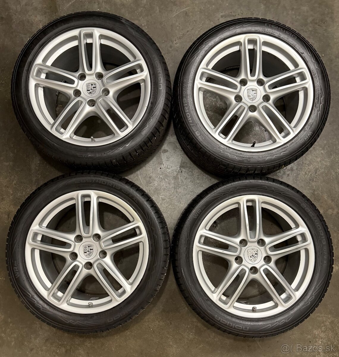 Zimná sada 5x130 R19 , 285/40/19 Porsche Panamera , Touareg - 4